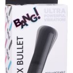 10x Rechargeable Vibrating Metallic Bullet - Black