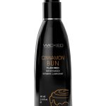 Aqua Cinnamon Bun Flavored Water Based Intimate Lubricant - 2 Fl. Oz.