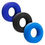 Hunkyjunk Huj3 C-Ring 3 Pk - Blue / Multi - Image 2