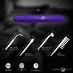 Elektrawand Rechargeable Violet Wand With Attachments Purple - Image 2