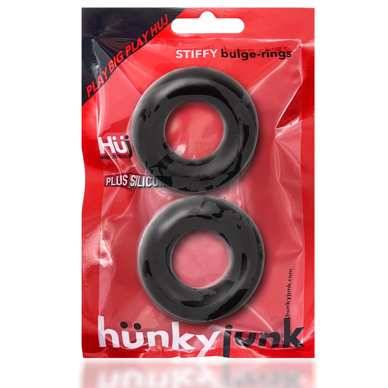 ELvNPa5Py3LolAzWn0DAHMVLzJBJZJeU Stiffy 2 -Pack Bulge-Rings - Tar Ice - Image 1