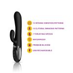 Hypnotic Clit Teaser and Thrusting Rabbit - Black - Image 2