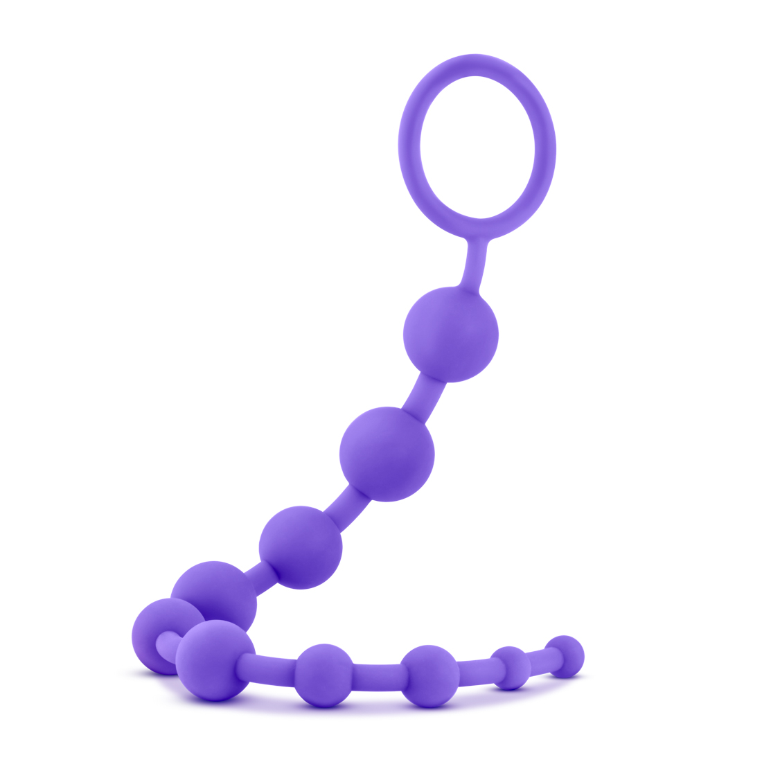 ERD9VvFjrxeE2BgBdxcJWr4F4ku5bJYI Luxe Silicone 10 Beads - Purple - Image 1