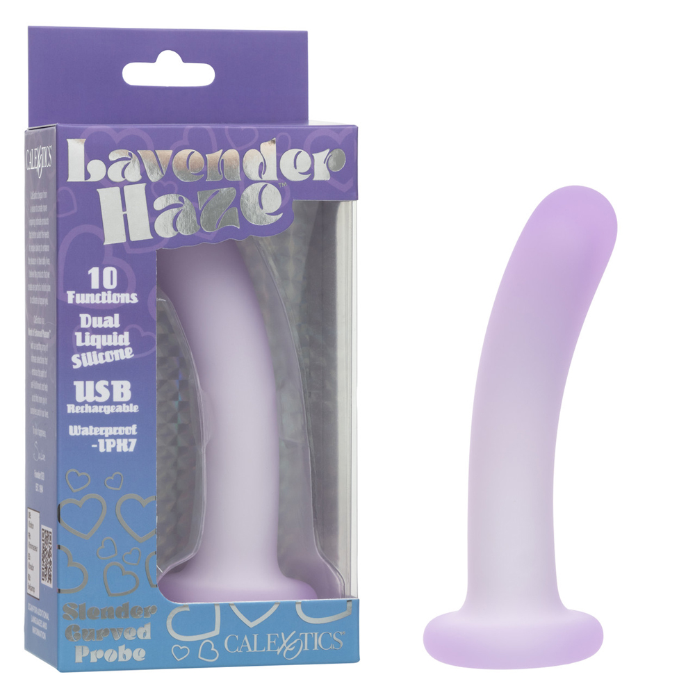 ESsrGA6m Lavender Haze Slender Curved Probe - Purple - Image 1