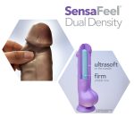 Au Natural - 9 Inch Dildo With Suction Cup - Chocolate - Image 3