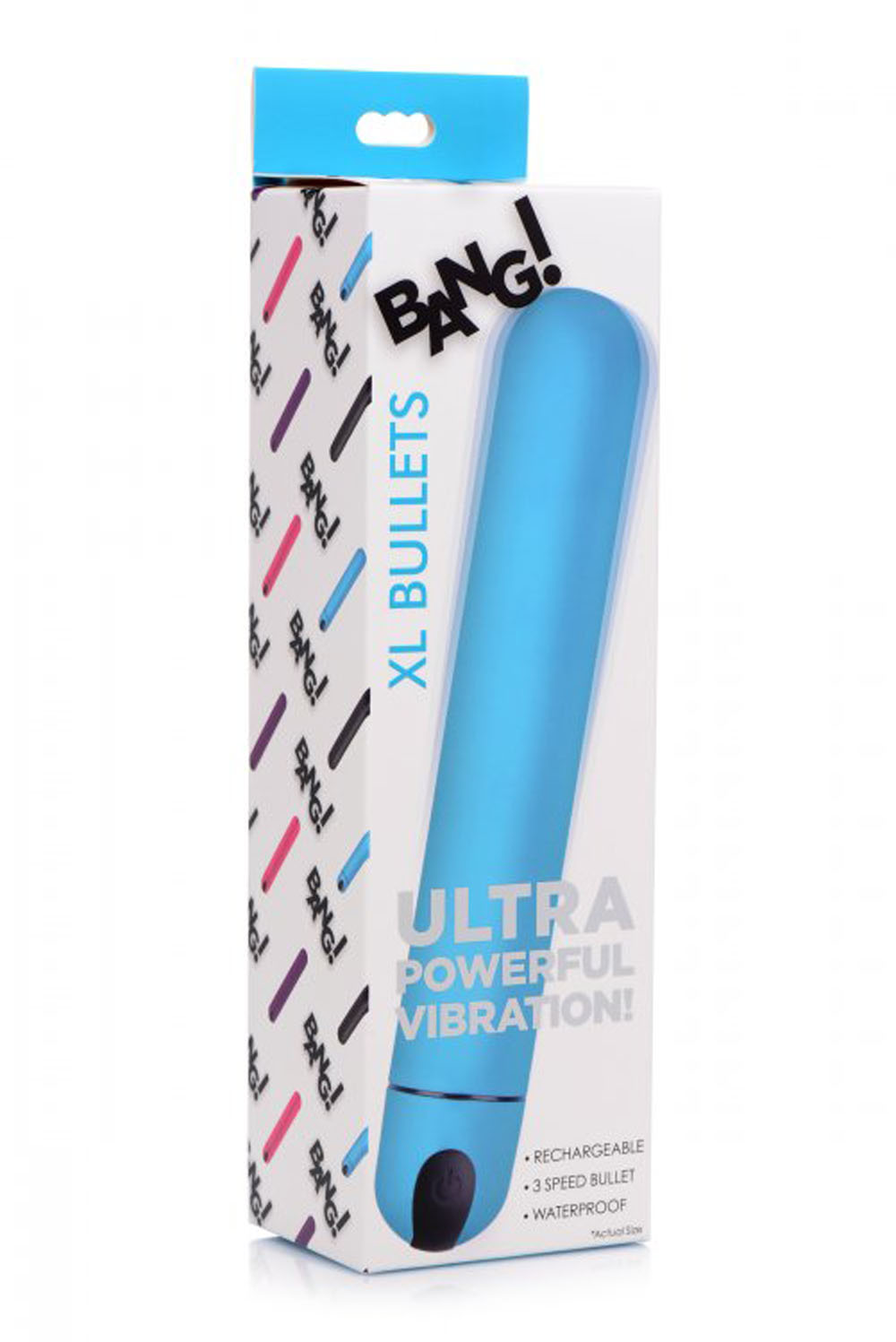 EogPQdP41NrjOLvX2ciiAODmmtHtEMiN Bang XL Bullet Vibrator - Blue - Image 1