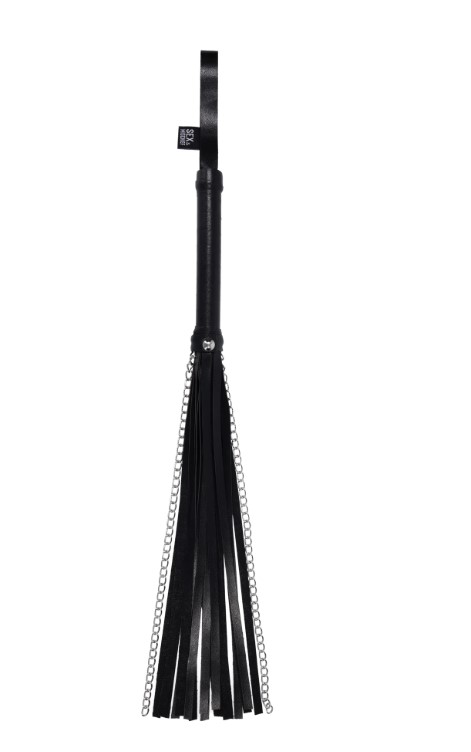 EuNFXi00 Shadow Chain Flogger - Black - Image 1