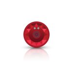 Vibrating Red Metal Remote Plug - Medium - Image 6