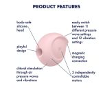 Satisfyer Sugar Rush - Air Pulse Stimulator Plus Vibration - Rose