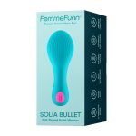 Solia Bullet Flat Tipped Vibrator - Turquoise - Image 4