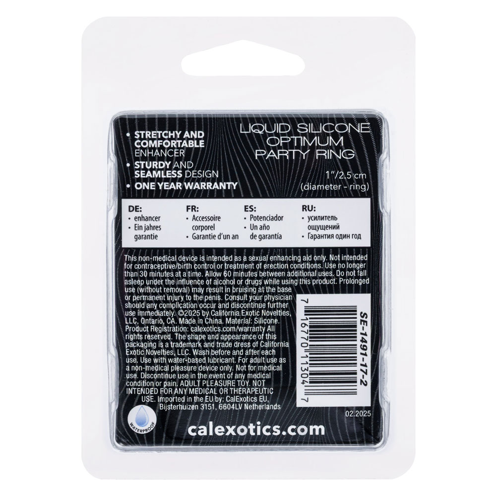 FBLhiFiq Alpha Liquid Silicone Optimum Party Ring - Image 1