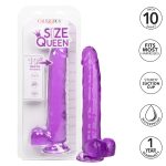 Size Queen 10 Inch - 25.5cm - Purple - Image 7
