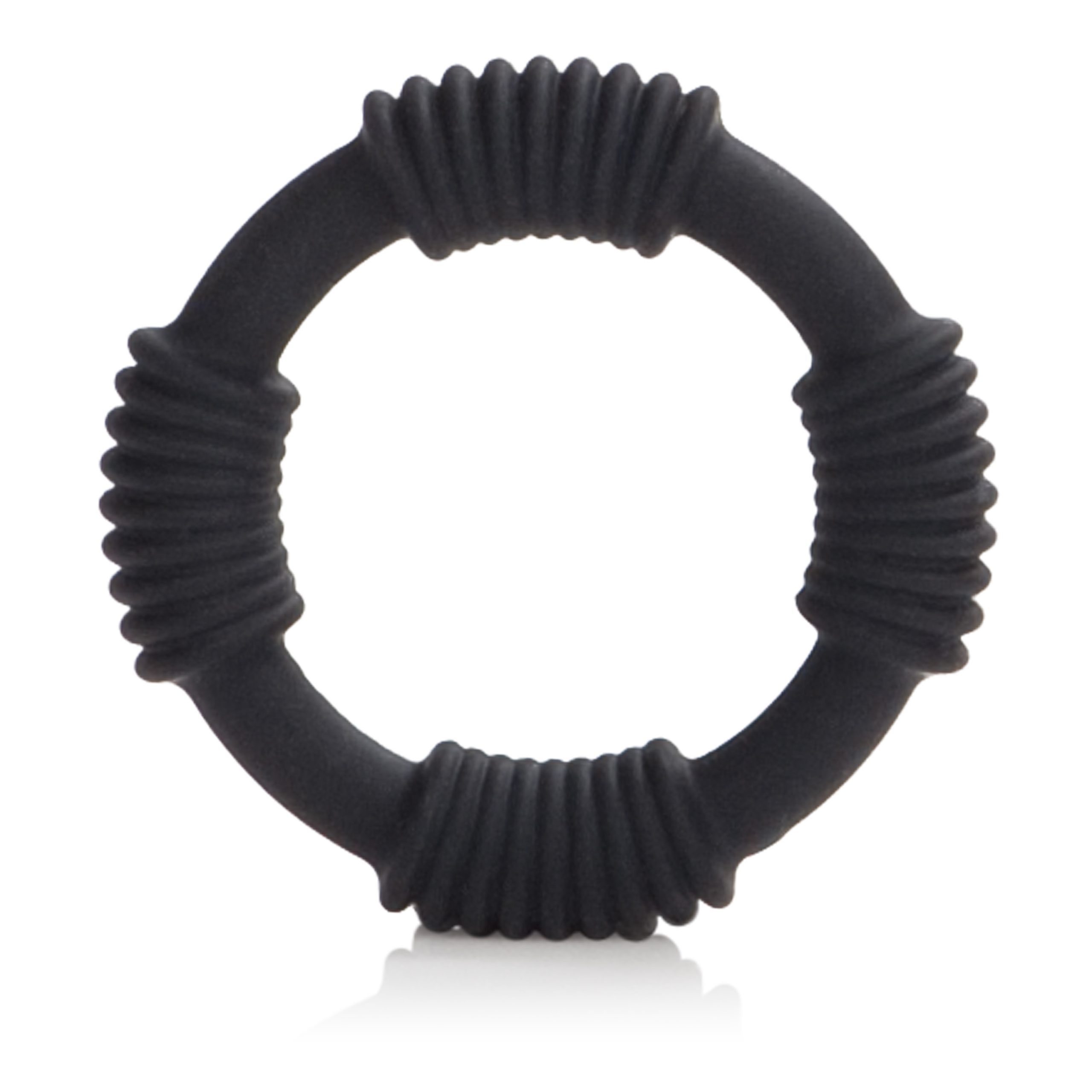 FGyMWrqih6MCdTqcmNeTMdzzdzdCTJT4 Hercules Silicone Ring - Black - Image 1