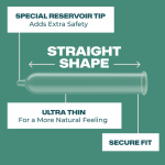 Trojan Sensitivity Ultra Thin Lubricated Condoms - 3 Pack - Image 2