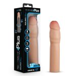 Performance Plus 1.5 Inch Silicone Penis Xtender - Beige - Image 2