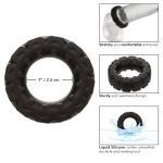 Alpha Liquid Silicone Prolong Tread Ring - Black - Image 5
