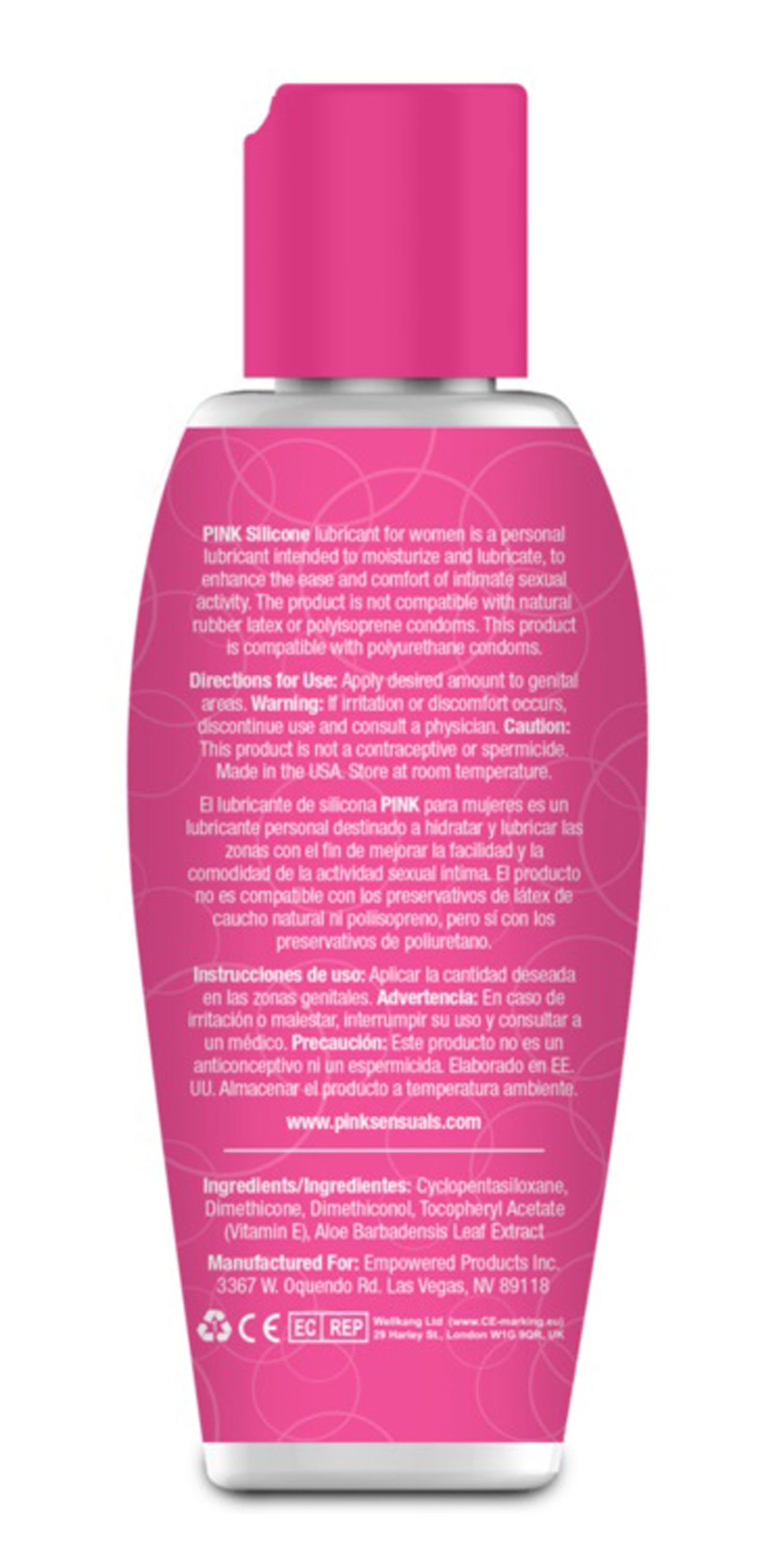FZm1z1HvM1QuCWt39FeQ5NPx94yTzwOx Pink - Silicone Lubricant - 2.8 Oz / 80 ml - Image 1