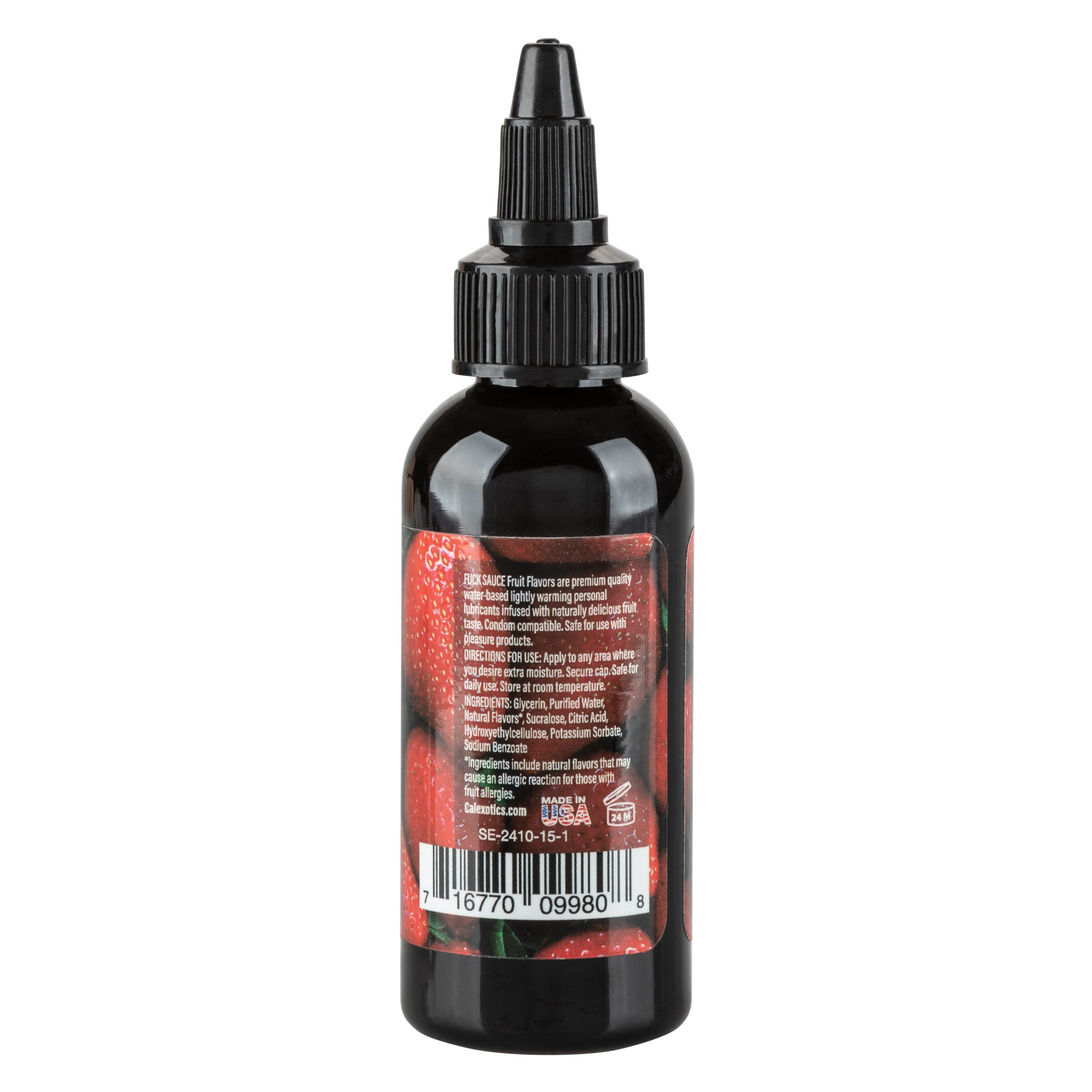FdLNPhpzWppNHPfjTWrAg5xxbpeSBkLR Fuck Sauce Flavored Water-Based Personal Lubricant - Strawberry - 2 Fl. Oz. - Image 1