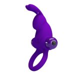 Pretty Love Vibrant Penis Ring I - Purple - Image 6