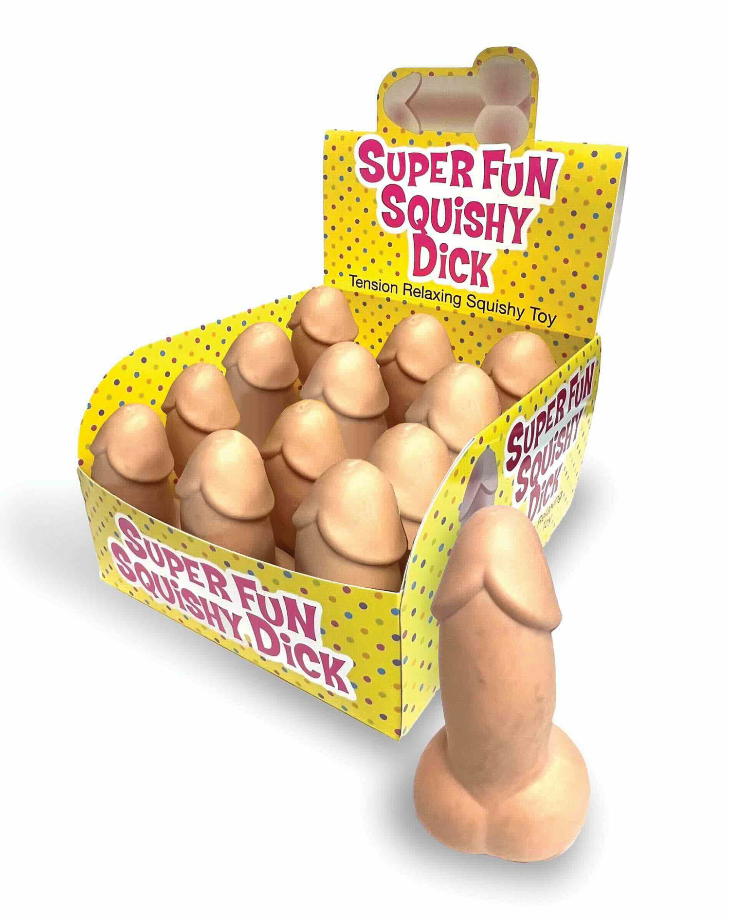 Fhu7Xwh84zGkyyh5FcV70lmZukxHogkL Super Fun Squishy Dicks Display 12 Ct. - Image 1