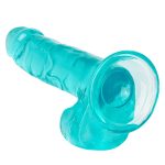 Size Queen 6 Inch - 15.25 Cm - Blue - Image 10