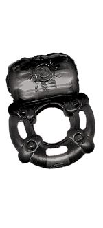 The Macho Stallions Pulsating Erection Keeper - Black - Image 2