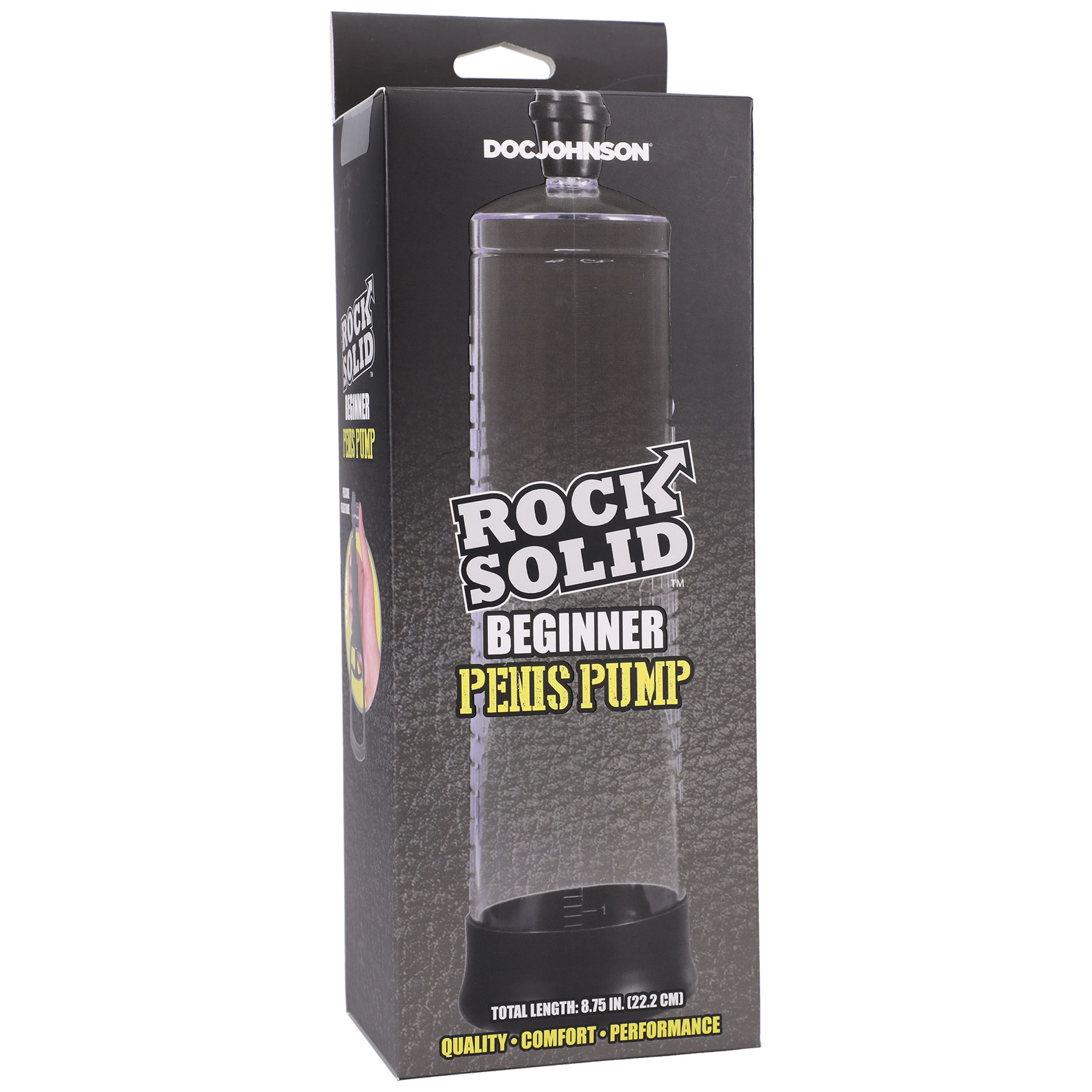 G0rLGt5DoI0e6sFHf7dQZRbWw1GKSXJk Rock Solid - Beginner Penis Pump - Black/clear - Image 1