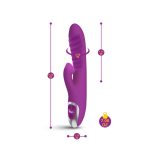 Frenzy Clitoral Suction Rabbit - Berry - Image 5