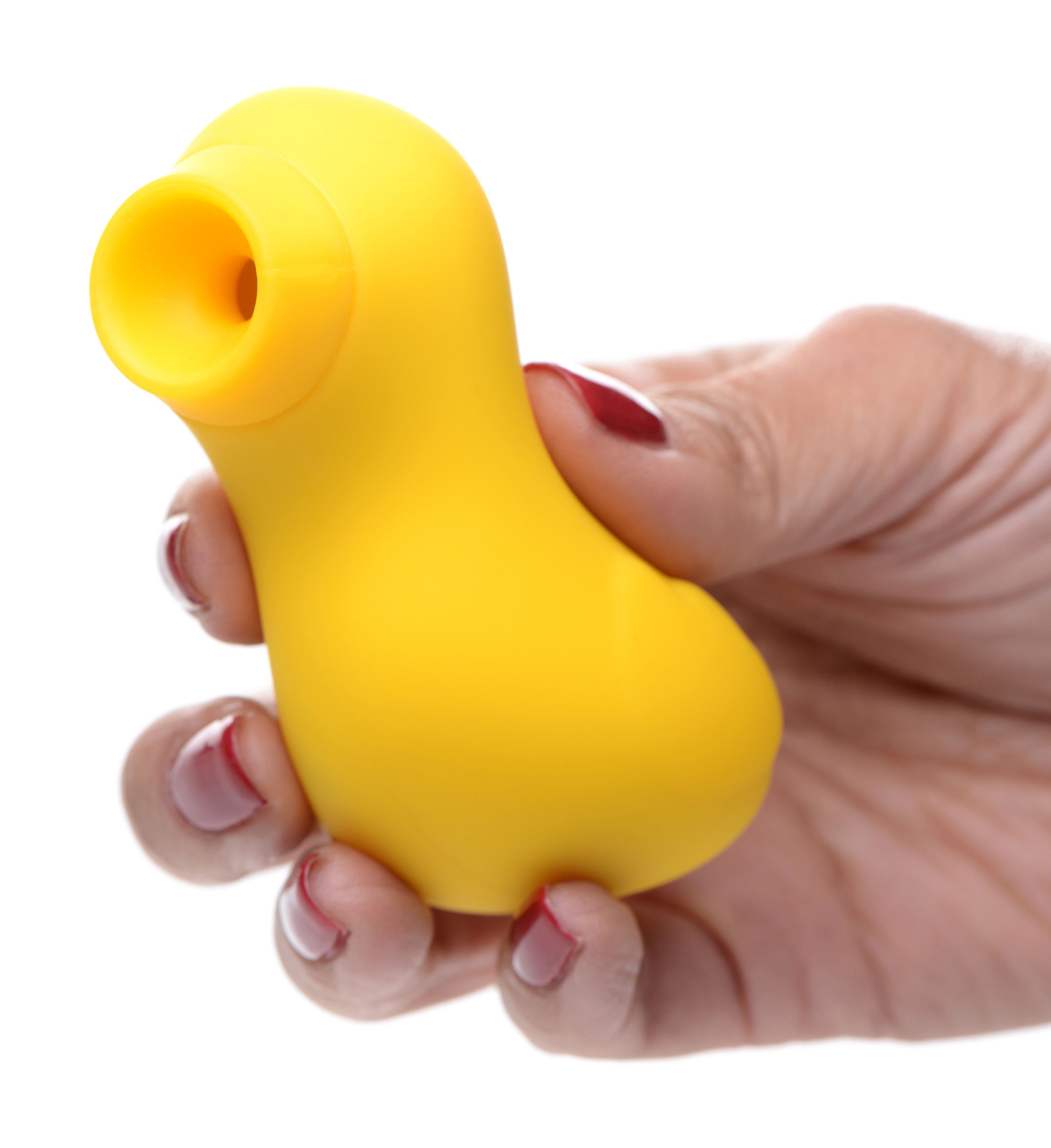 G3FASzEujQO8EpIj1f9nCEh9sgQHjq2M Sucky Ducky Silicone Clitoral Stimulator - Yellow - Image 1