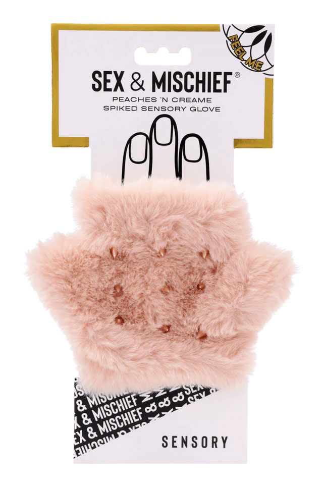 G6zButAf Peaches 'N Creame Spiked Sensory Glove - Image 1