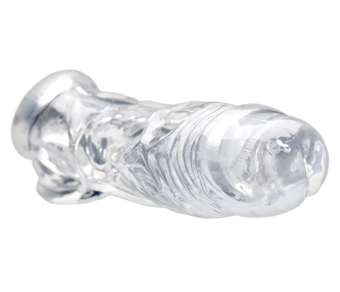 G9AeVHOlnpbLCYrTGtSldHaXzJAcpGTe Realistic Clear Penis Enhancer and Ball Stretcher - Image 1