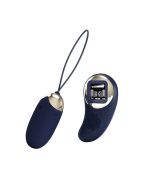 Mina Vibrating Remote Control Egg - Blue - Image 2