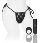 Screaming O 4t - Vibrating Panty Set With Remote Control Ring - Black - Image 5
