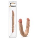 Dr. Skin Plus - 14 Posable Double Dong - Beige - Image 6