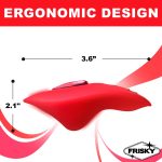 Love Connection Silicone Panty Vibe With Remote Control - Red - Image 6