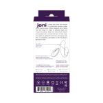Jeni C-Shaped Dual Motor Vibe With Remote - Purple - Image 2