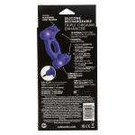 Silicone Rechargeable Triple Orgasm Enhancer - Purple - Image 5