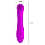 Pretty Love Len Rechargeable Wand - Purple - Image 3