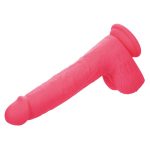 Rechargeable Rumbling and Thrusting Silicone Studs - Pink - Image 5
