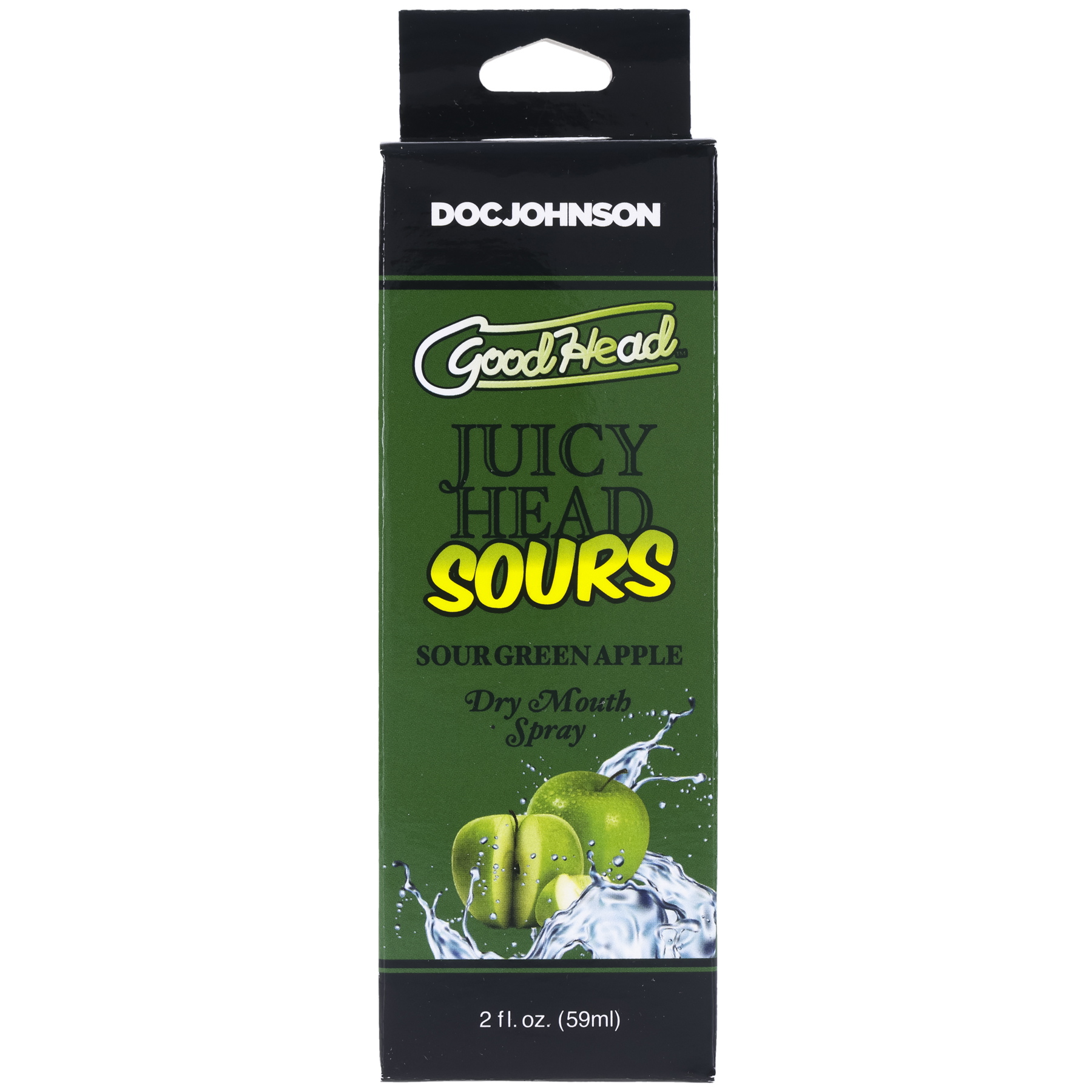 GhQfYlgjISyTcCY2iCMMgnmjQHFT7SO5 Goodhead - Juicy Head - Dry Mouth Spray - Sour Green Apple - 2 Oz - Image 1