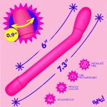 Slim G-Spot Vibrator - Pink - Image 2