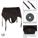 Boundless Thong With Garter - L/xl - Black - Image 4
