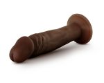 Dr. Skin Plus - 6 Inch Posable Dildo - Chocolate - Image 3