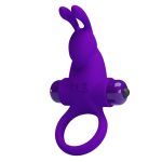 Pretty Love Vibrant Penis Ring I - Purple - Image 4