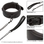 Nocturnal Collection Collar and Leash - Black - Image 3