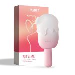 Bite Me Cream Pop Stimulator - Pink - Image 5