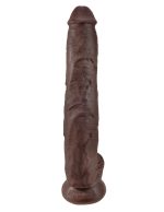 King Cock 14 Inch Cock With Balls - Brown - Image 2