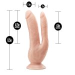 Dr. Skin - 8 Inch Dp Cock - Vanilla - Image 3