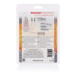 Pocket Exotics Dual Heated Whisper Bullets - Clear - Image 2
