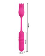 Pretty Love Nobikuma Thrusting Egg - Fuchsia - Image 3